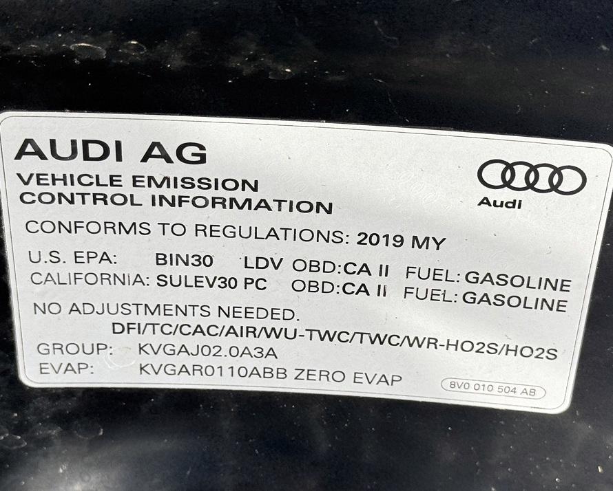 Audi A3 Sedan 2.0 TFSI Premium FWD 2019