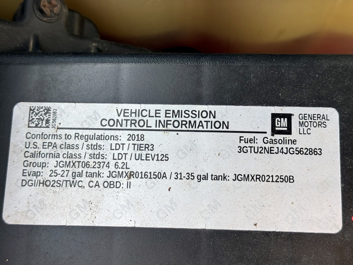 GMC Sierra 1500 SLT Crew Cab 4WD 2018