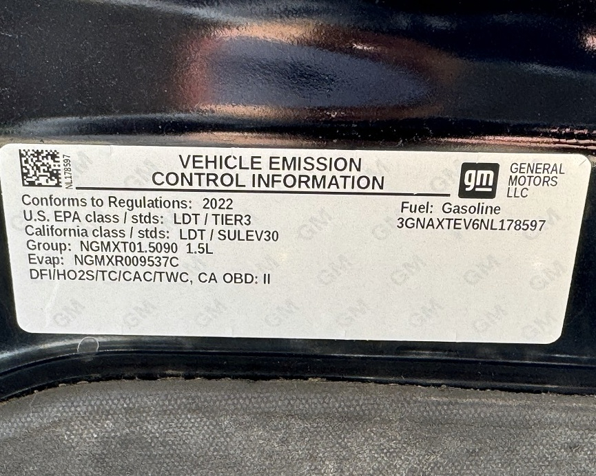 Chevrolet Equinox LT AWD 2022