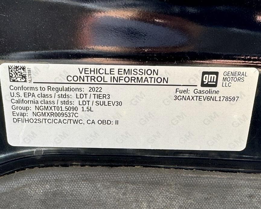 Chevrolet Equinox LT AWD 2022