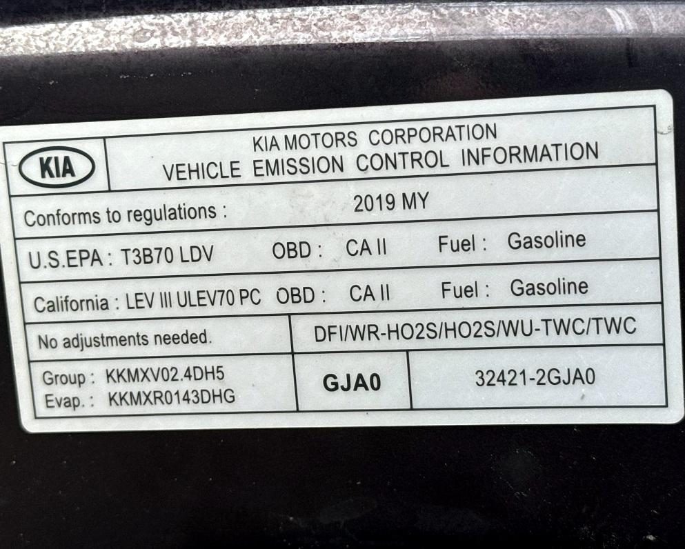 Kia Optima LX Auto 2019