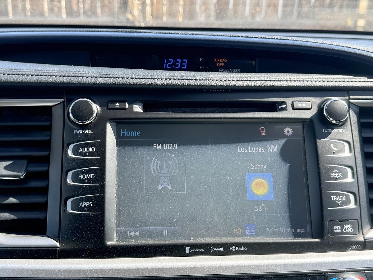 Toyota Highlander XLE V6 AWD (Natl) 2019