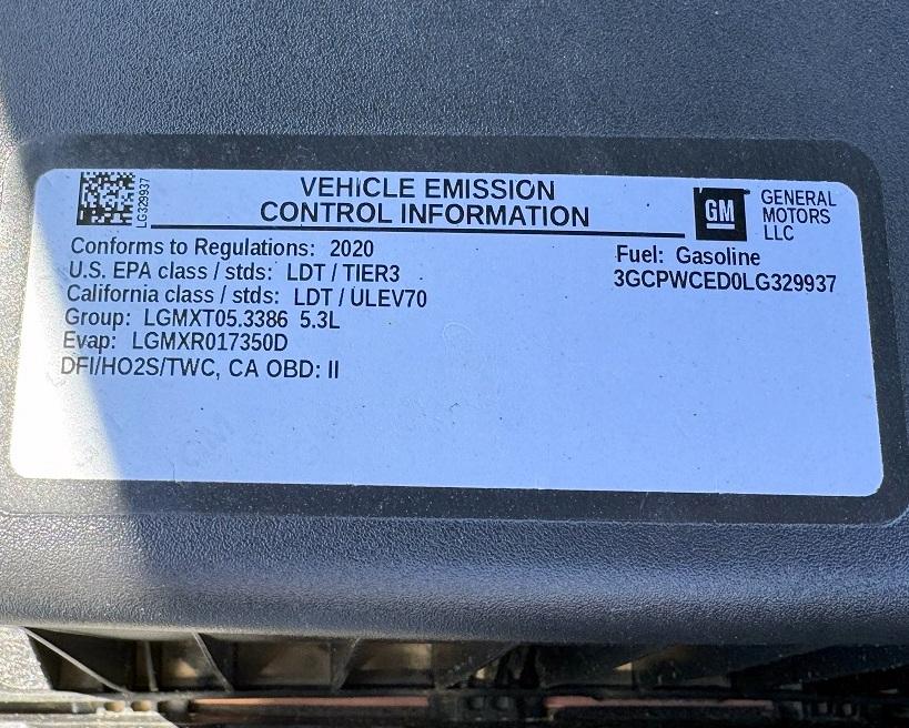 Chevrolet Silverado 1500 LT Crew Cab 4WD 2020