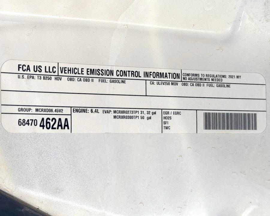 RAM 2500 Big Horn 4x4 Crew Cab 6'4" Box 2021