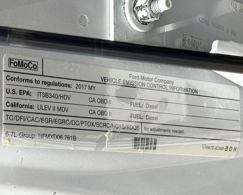 Ford Super Duty F-250 SRW  2017