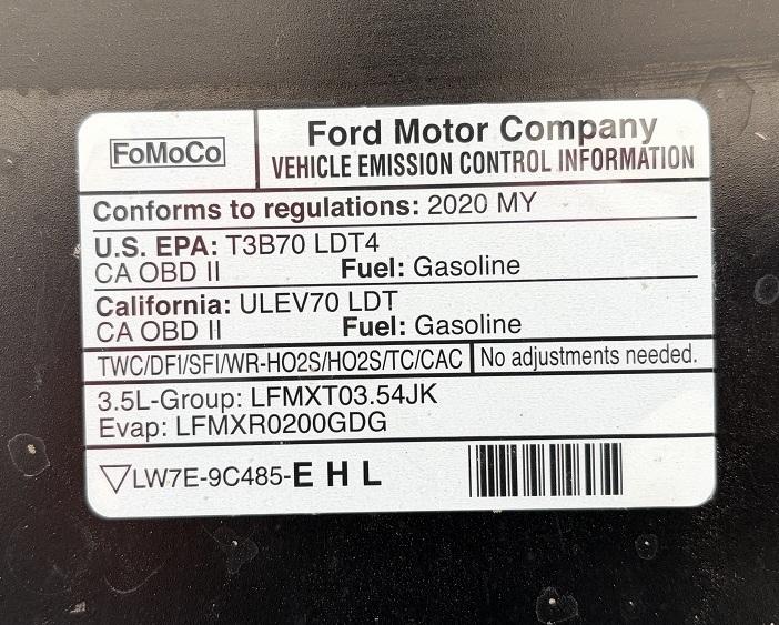 Ford F-150  2020