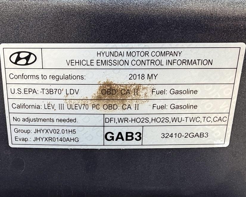 Hyundai Sonata Sport 2.0T 2018