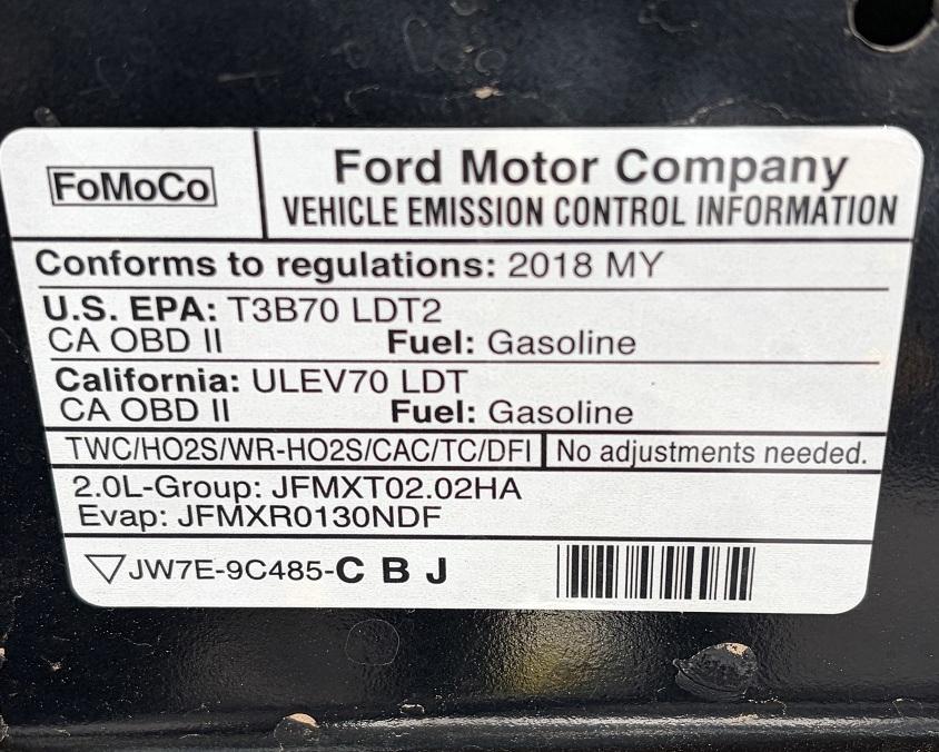 Ford Escape Titanium AWD 2018