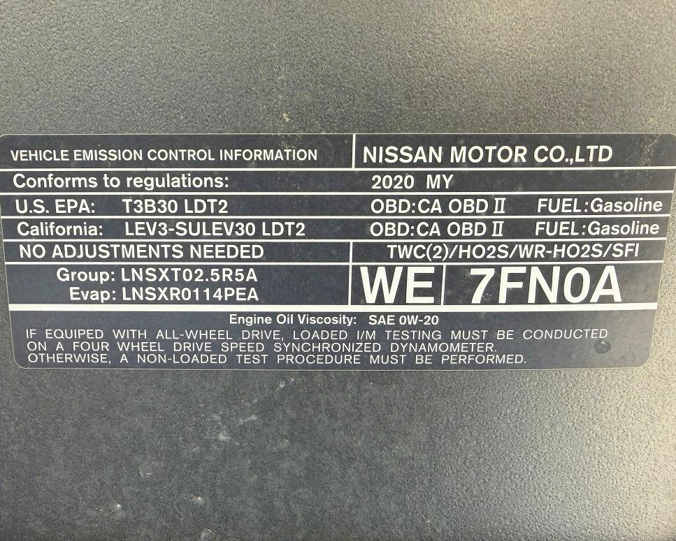 Nissan Rogue FWD SV 2020