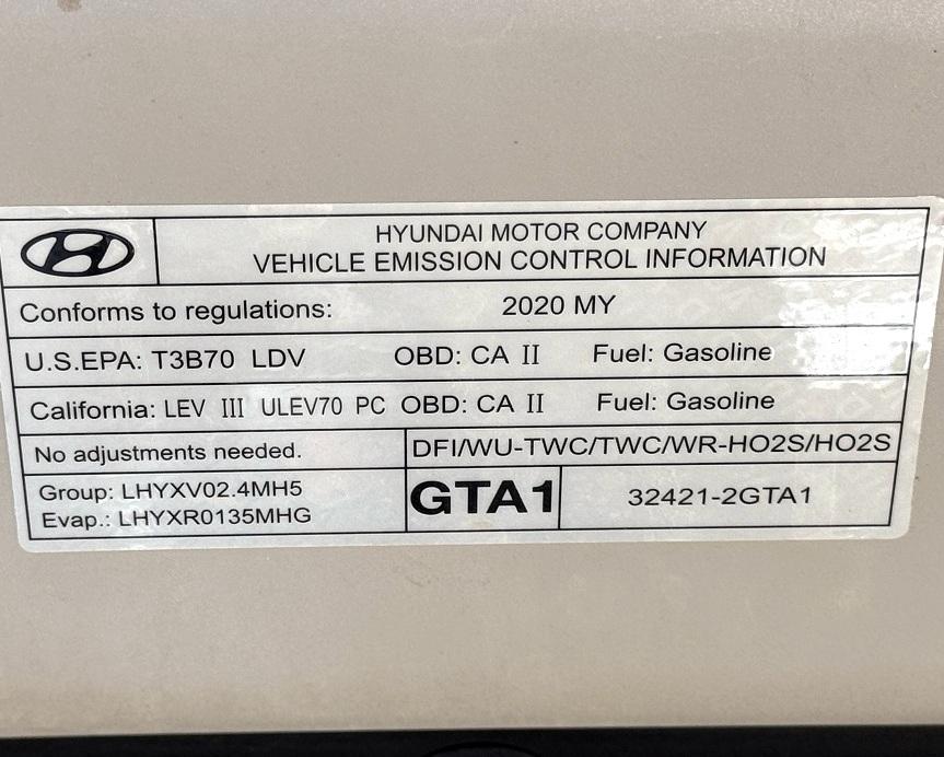 Hyundai Santa Fe SEL 2.4L Auto FWD 2020