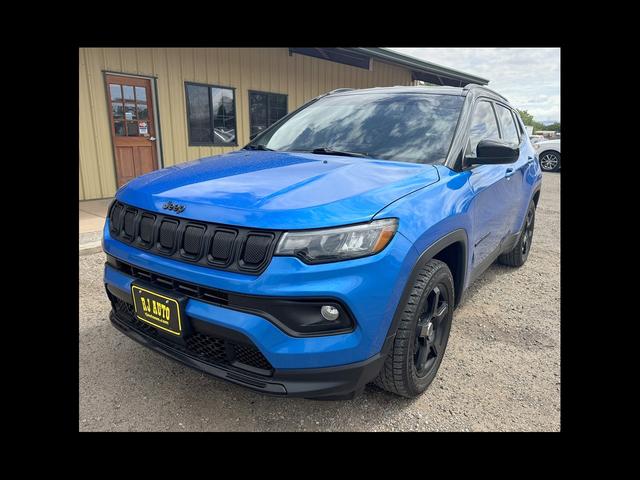 Blue 2022 Jeep Compass Latitude FWD SUV / Crossover Front-Wheel Drive Automatic