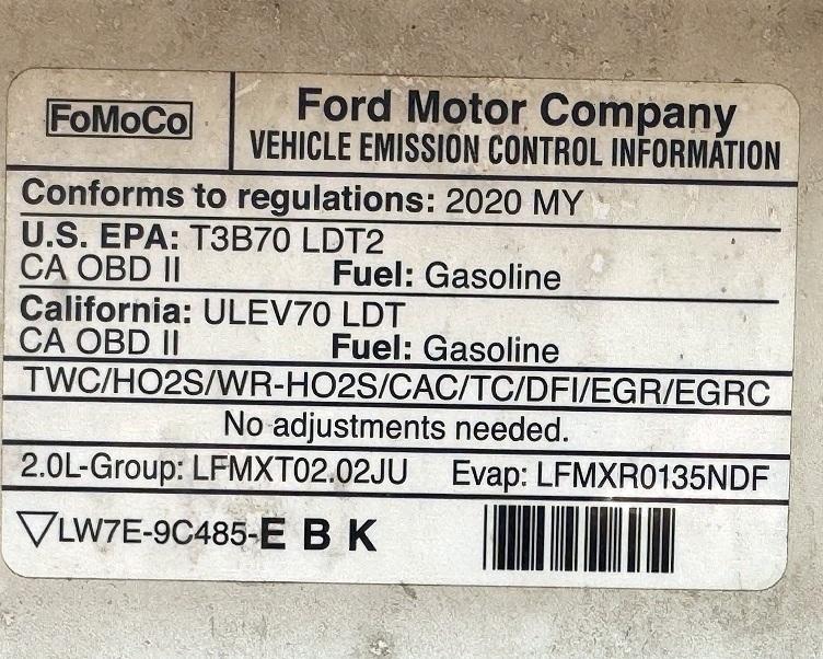 Ford Edge SEL FWD 2020