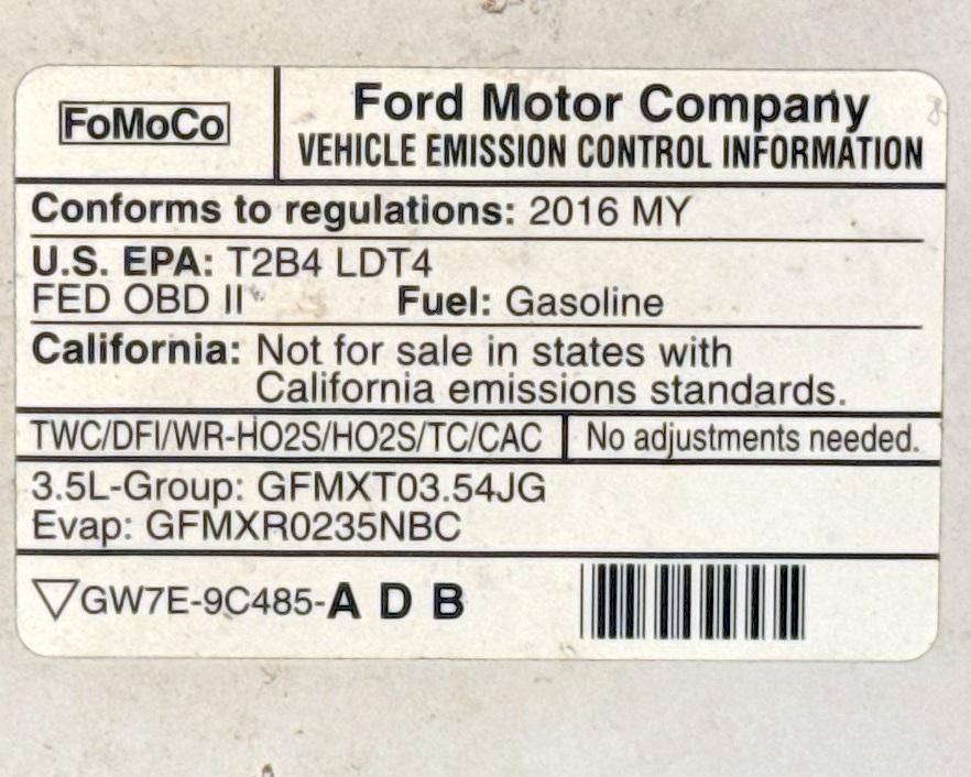 Ford F-150  2016