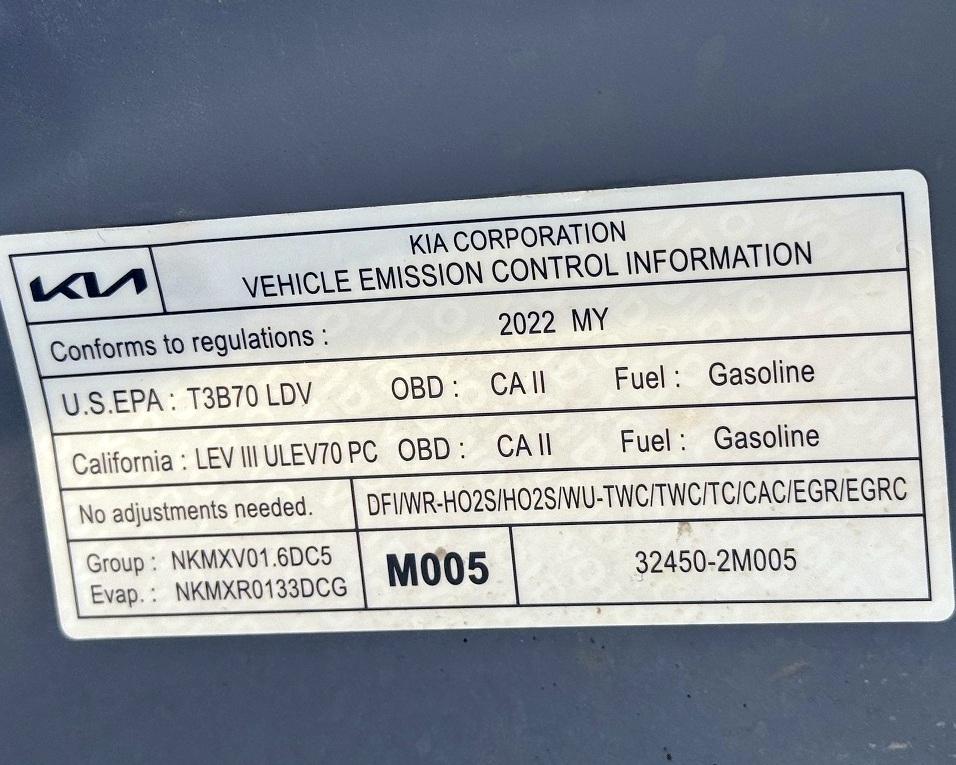 Kia K5 LXS Auto FWD 2022