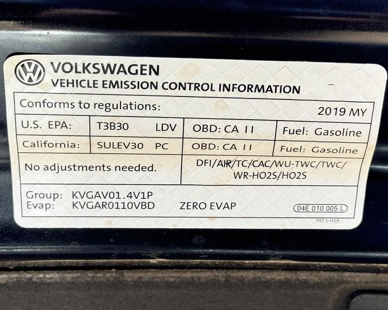 Volkswagen Jetta SEL Auto w/SULEV 2019