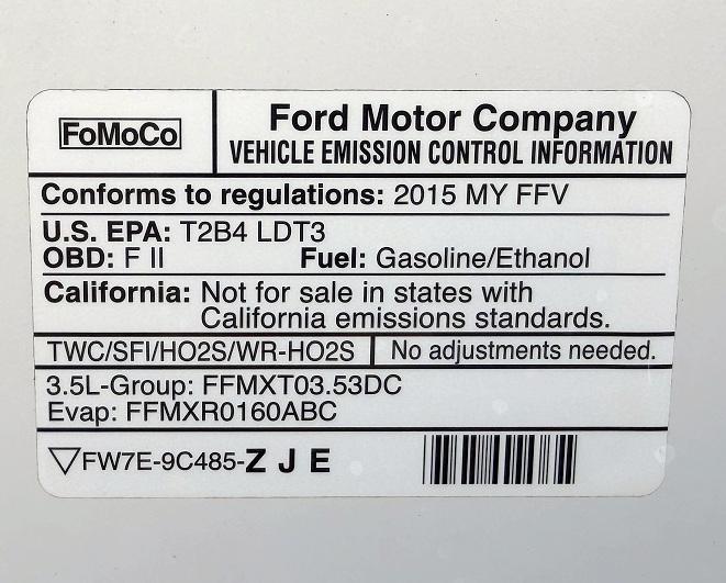 Ford F-150 XLT SuperCrew 2WD 2015