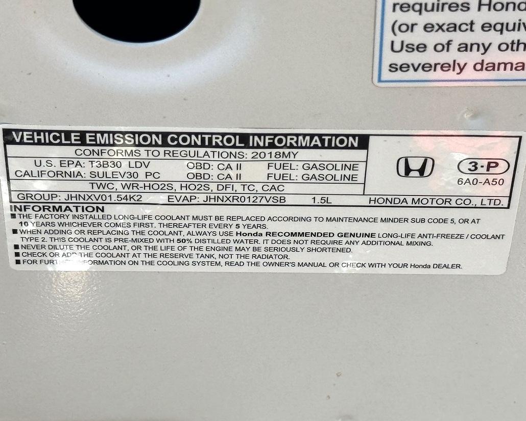 Honda Accord Sedan Sport 1.5T CVT 2018
