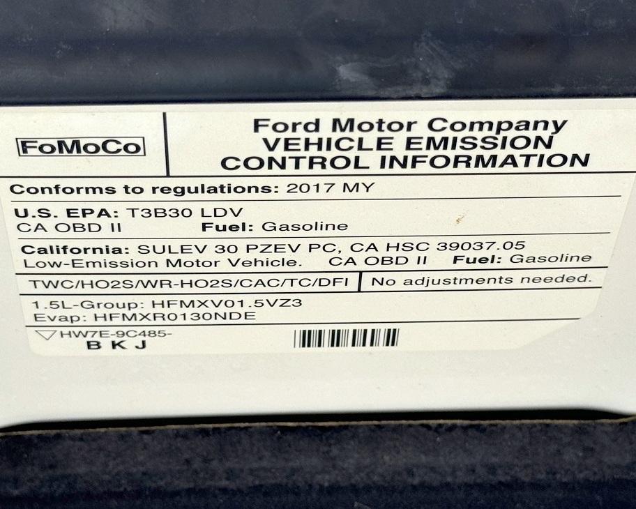 Ford Fusion SE FWD 2017
