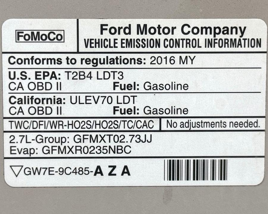 Ford F-150 XLT SuperCrew 4WD 2016