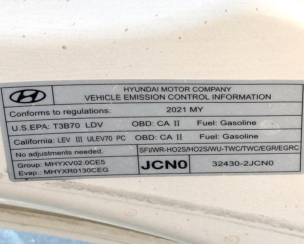 Hyundai Elantra SEL 2021
