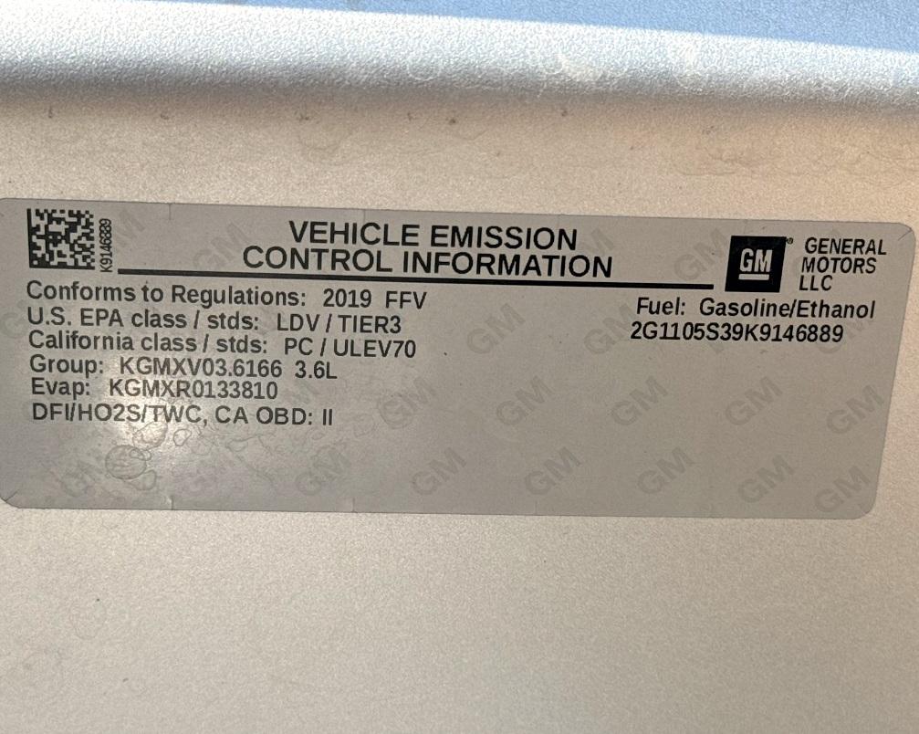 Chevrolet Impala 4dr Sdn Premier w/2LZ 2019