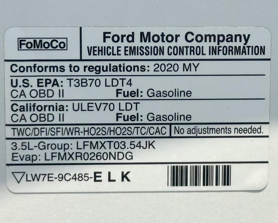 Ford F-150  2020