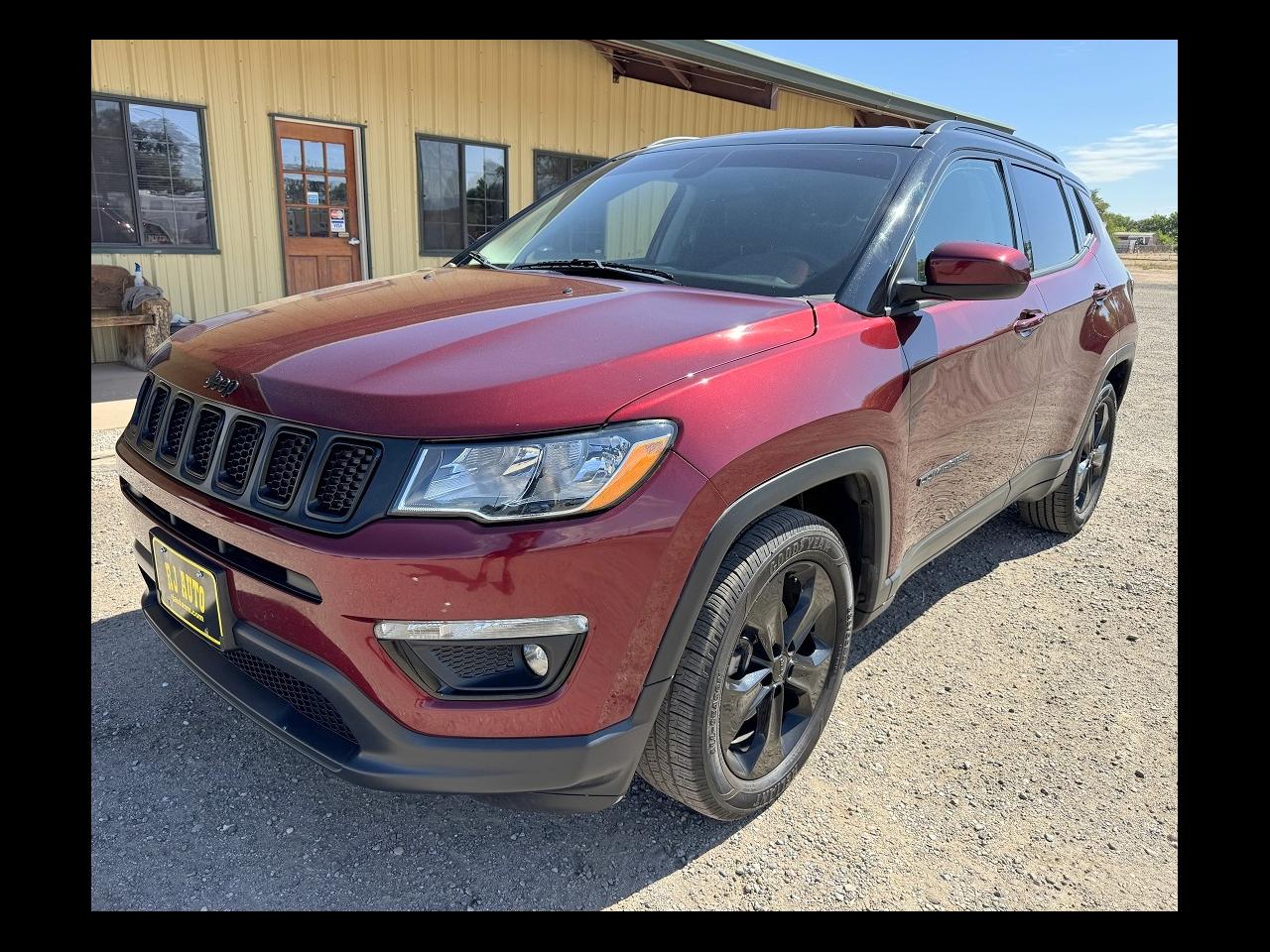 BURGANDY 2021 Jeep Compass SUV / Crossover Front-Wheel Drive Automatic