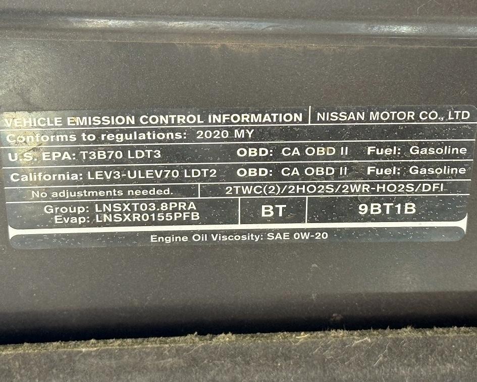 Nissan Frontier Crew Cab 4x4 SV Auto 2020