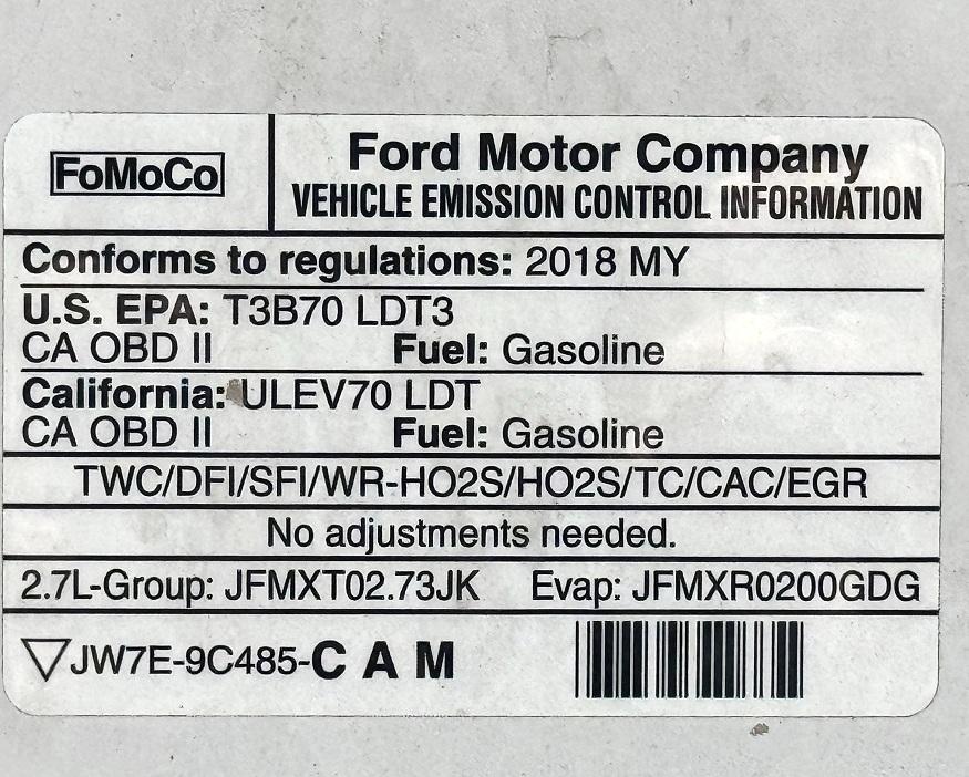 Ford F-150  2018