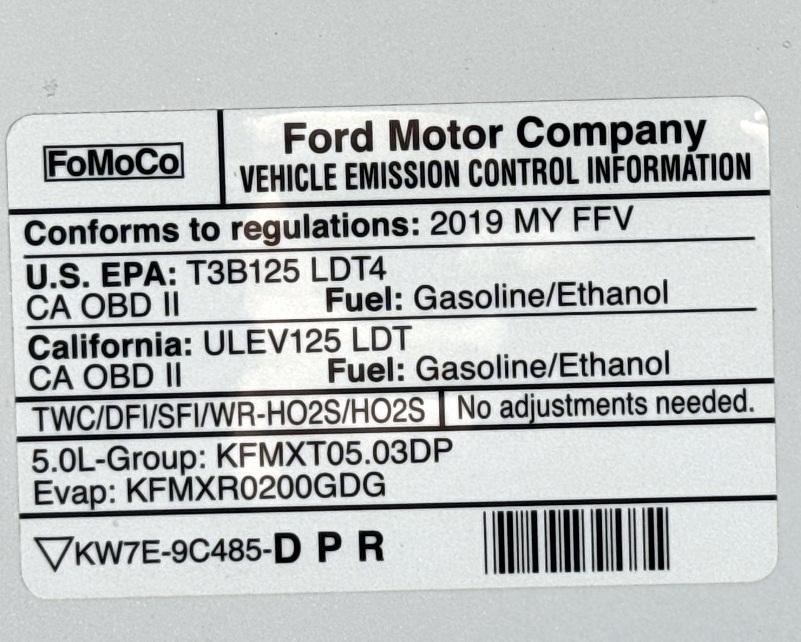Ford F-150  2019