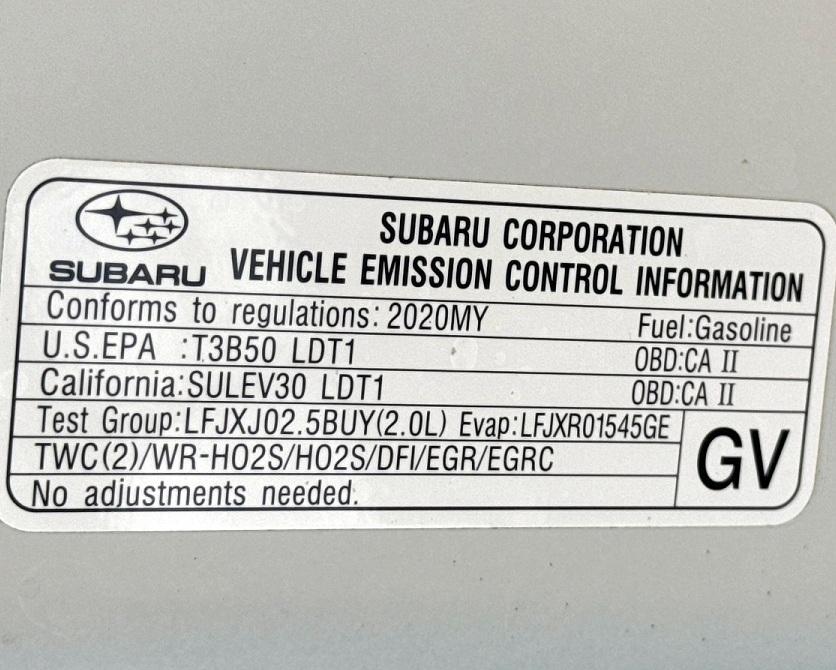 Subaru Crosstrek Premium CVT 2020