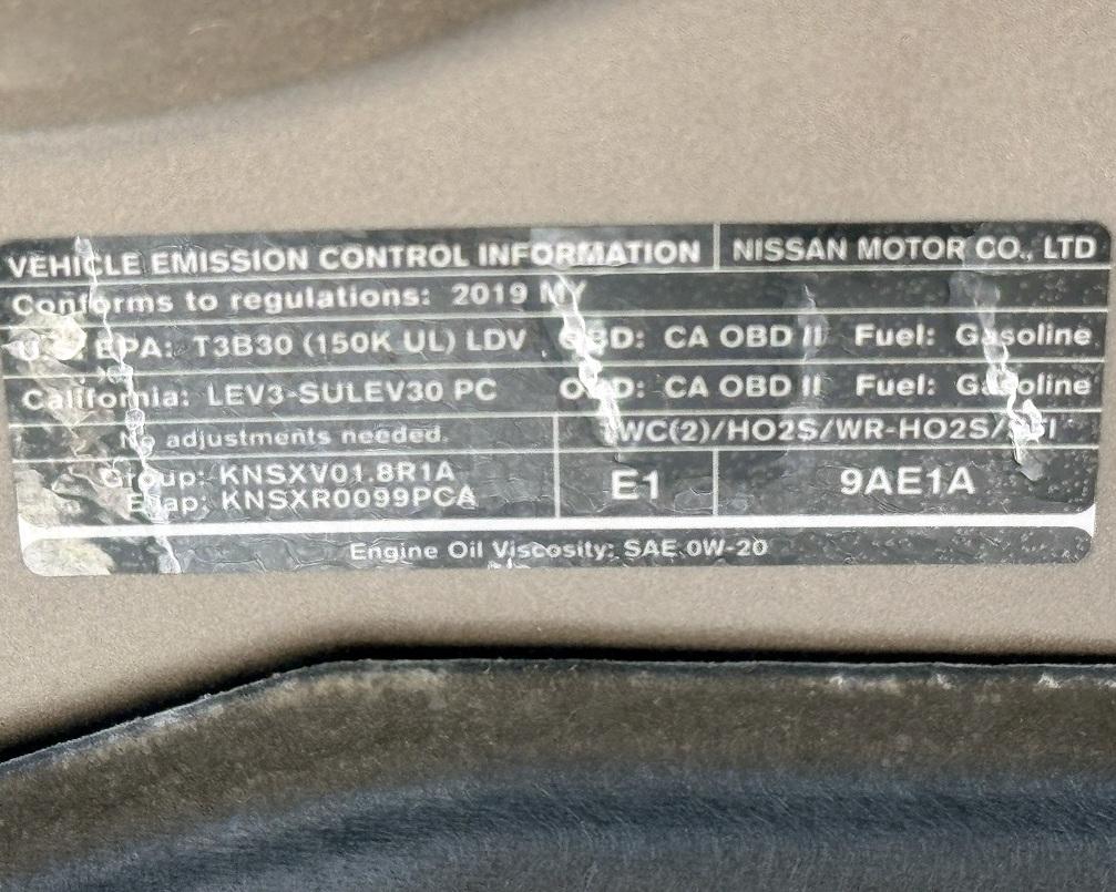 Nissan Sentra S CVT 2019