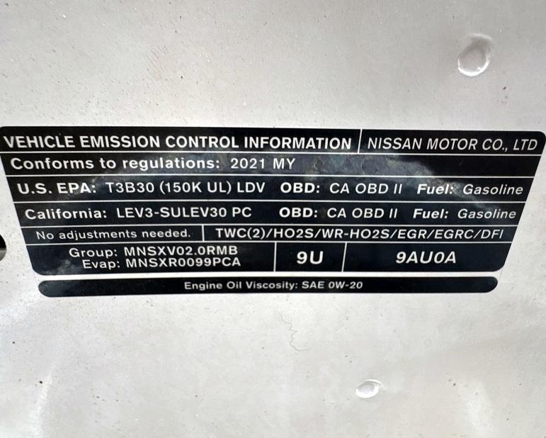 Nissan Sentra SV CVT 2021