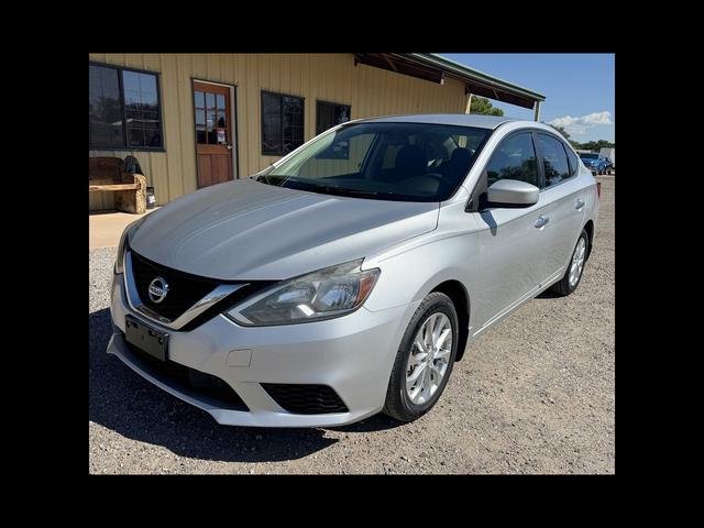 Silver 2019 Nissan Sentra Sedan Front-Wheel Drive Automatic