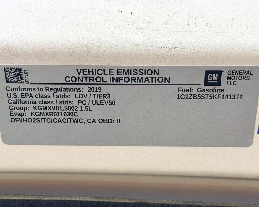 Chevrolet Malibu 4dr Sdn LS w/1LS 2019
