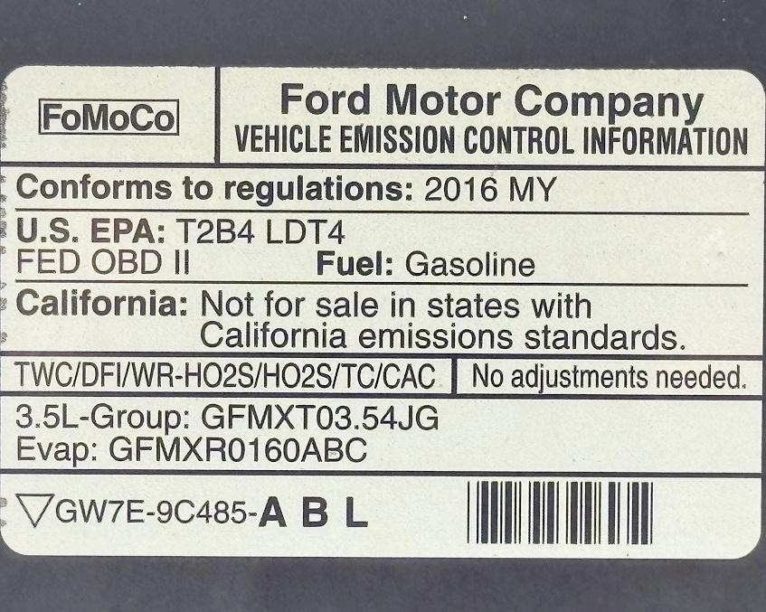 Ford F-150  2016