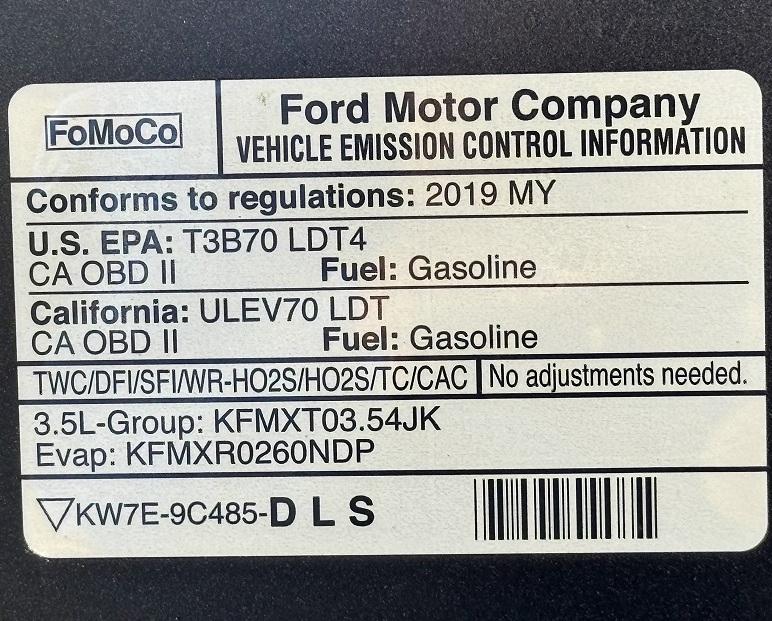 Ford F-150  2019