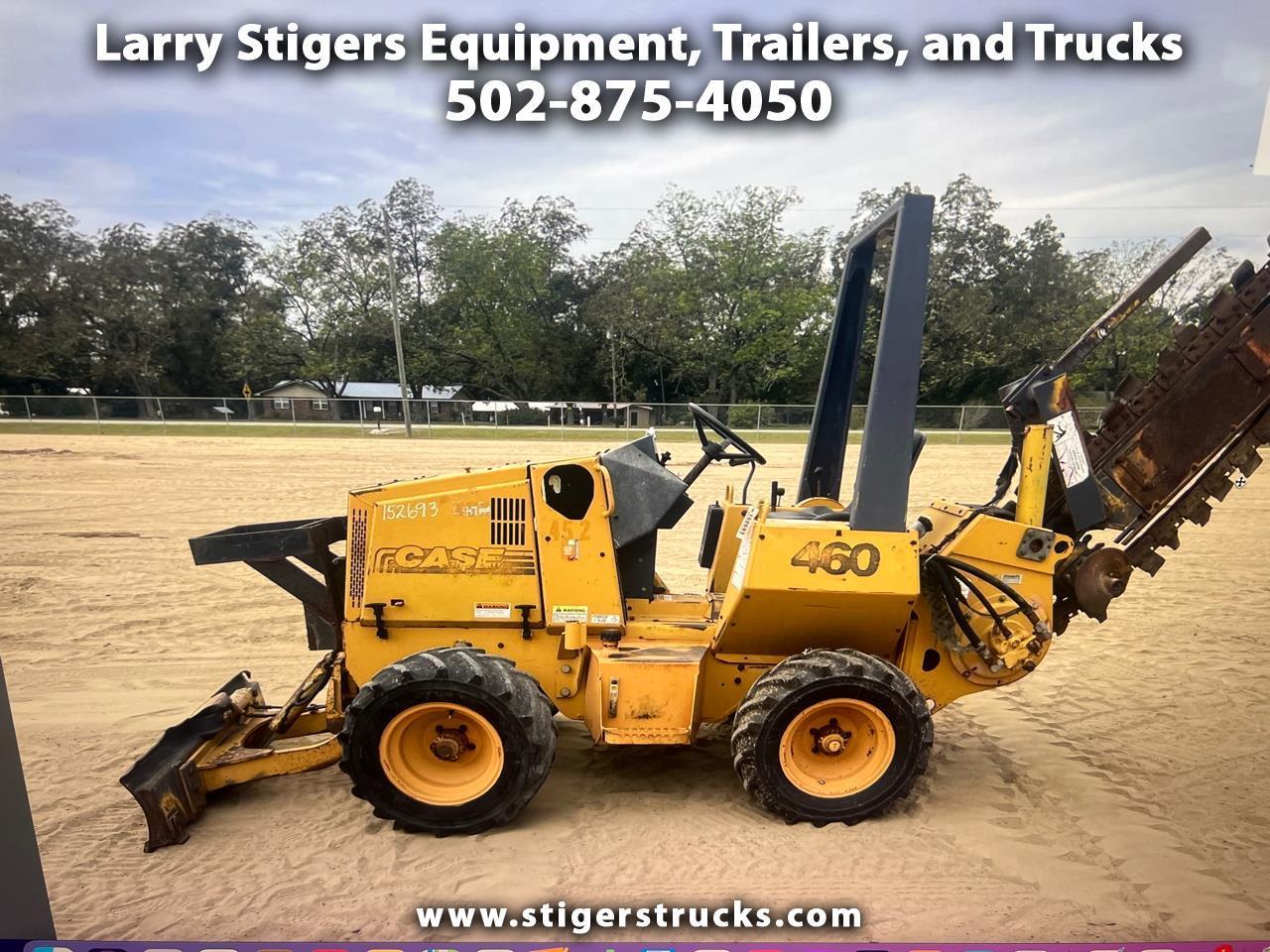 2001 Case 460 Trencher w/Backfill Blade