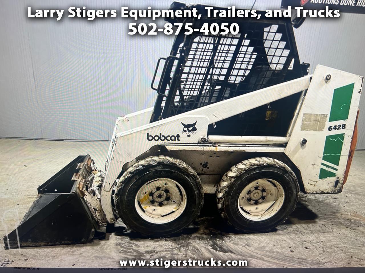 1985 Bobcat 642B Bobcat 642B Skidsteer, New 56" Bucket,