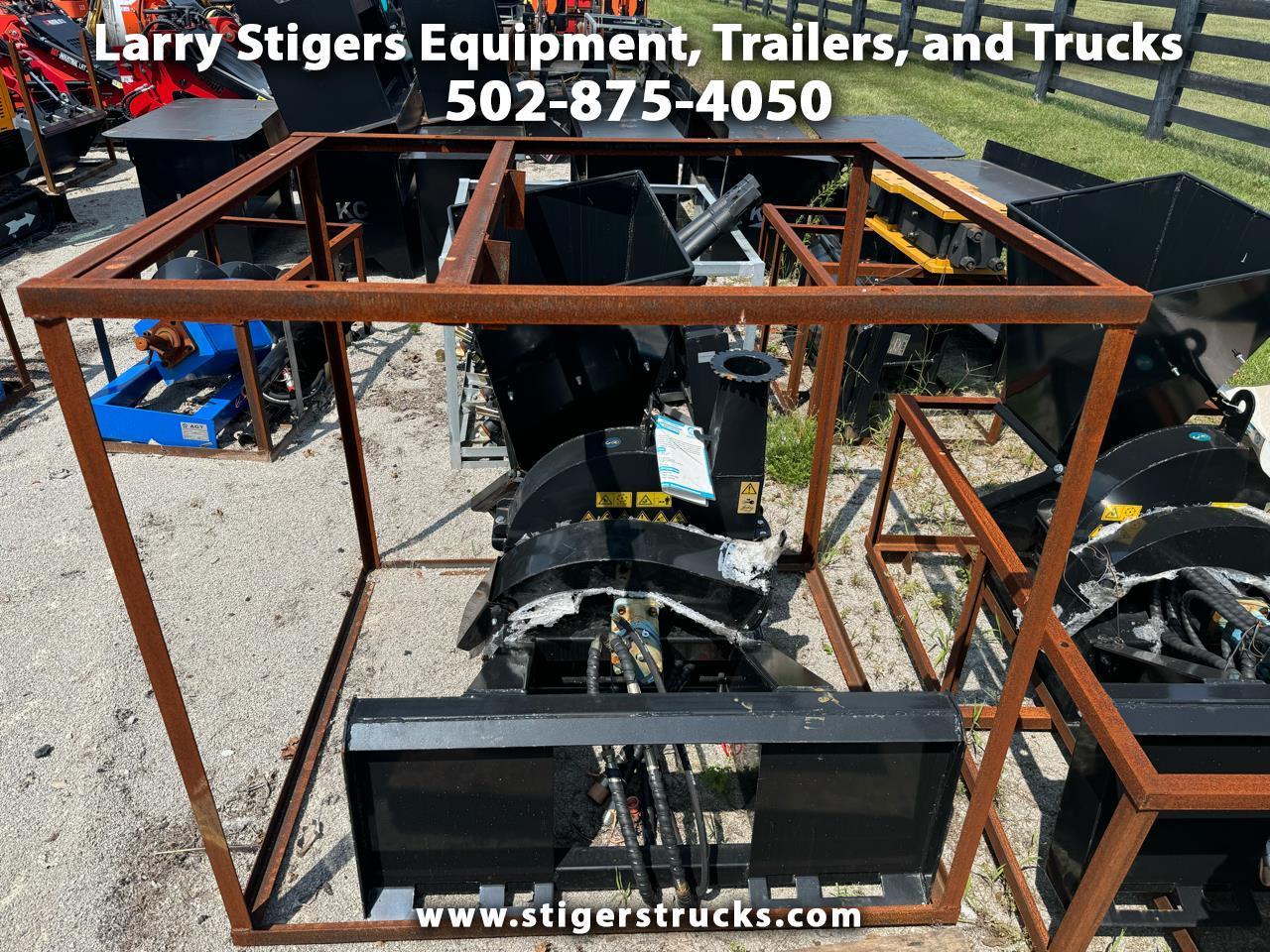2023 AGT Industrial H12 New Skid Steer Quick Attach Tree Limb Grinder!