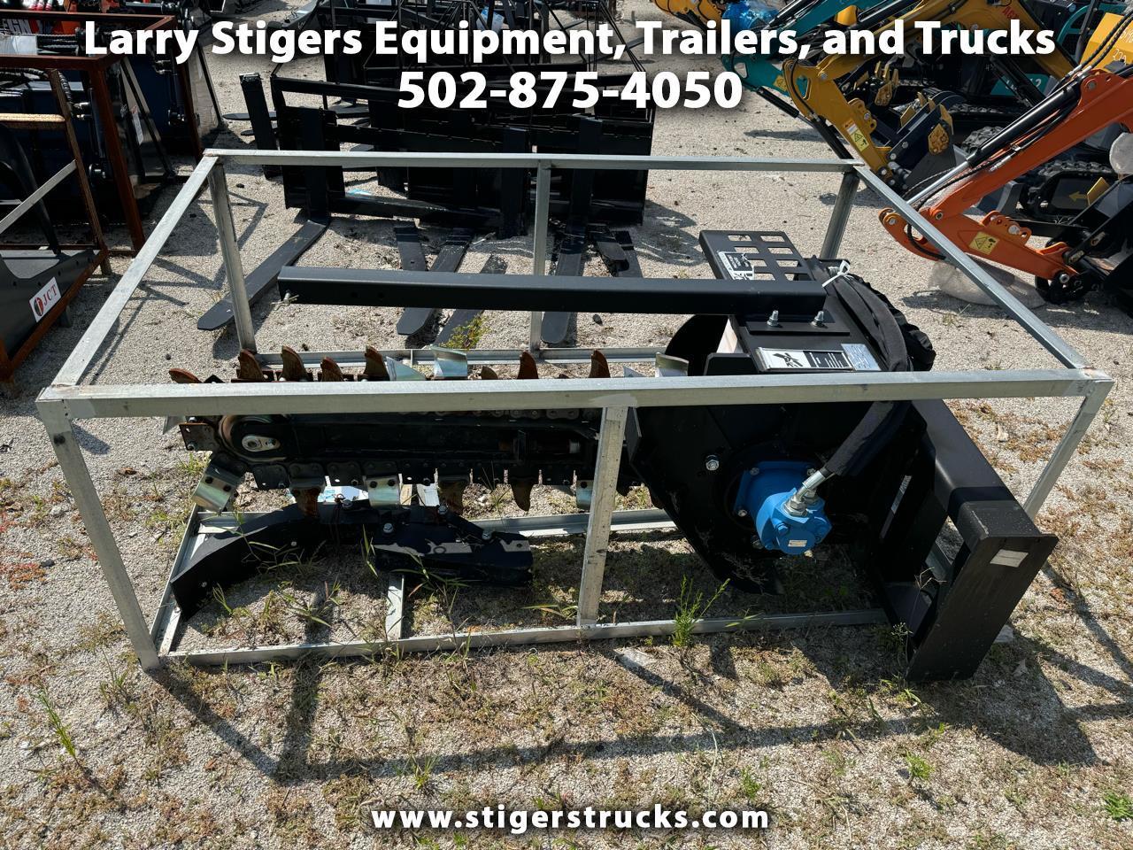 2023 AGT Industrial H12 New Skid Steer Quick Attach Trencher!