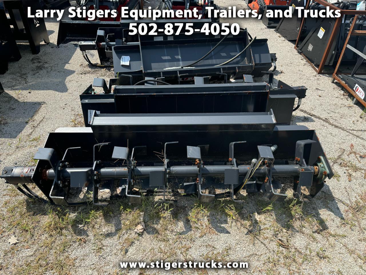 2023 AGT Industrial H12 New Skid Steer Quick Attach 72" Rotor Tiller!