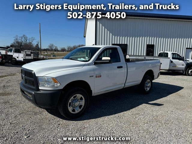 White 2012 RAM 2500 Pickup Truck Four-Wheel Drive 6-Speed Automatic