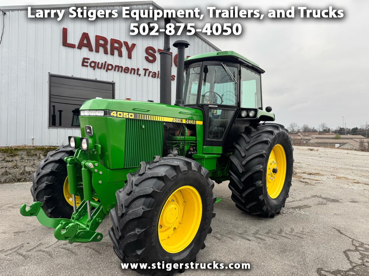 1988 John Deere 4050 JOHN DEERE 4050 4WD TRACTOR CAB w/Low Hrs.!