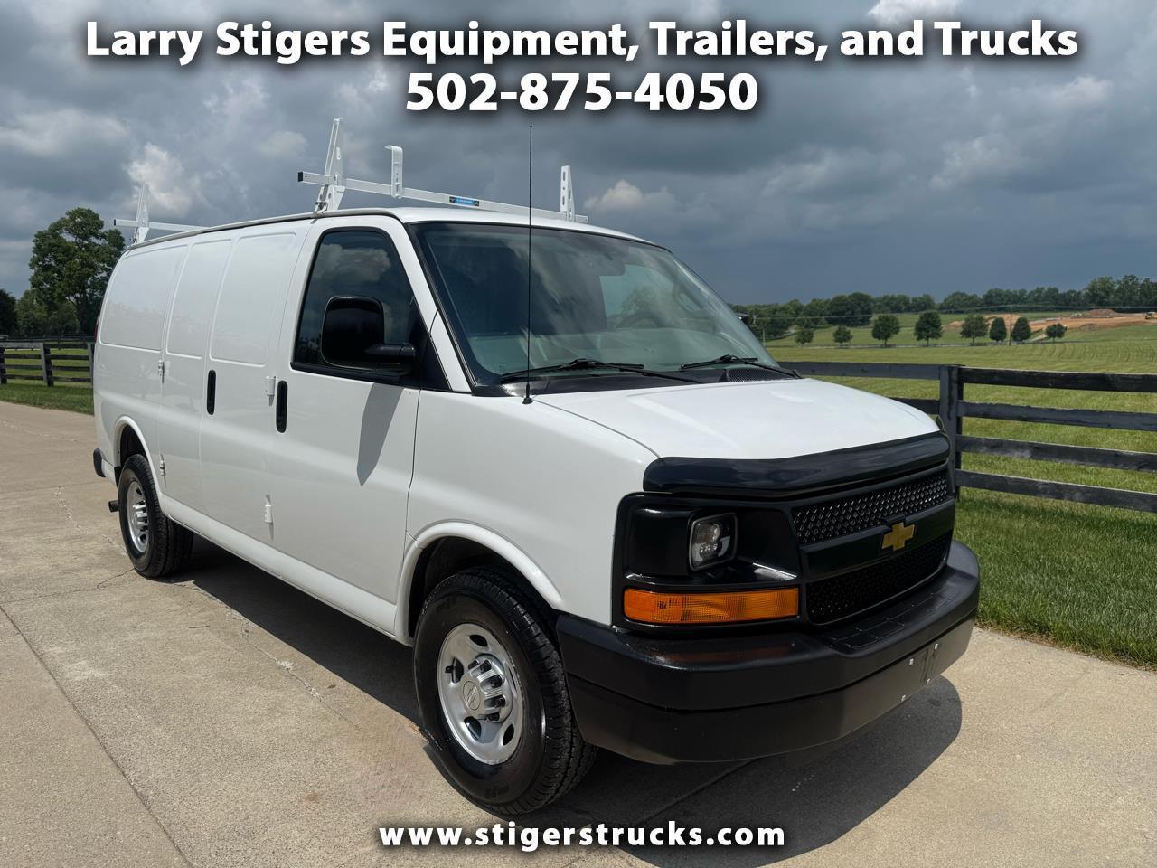 2016 Chevrolet Express Cargo Van w/ Nice Ladder Rack & Steel Shelving!