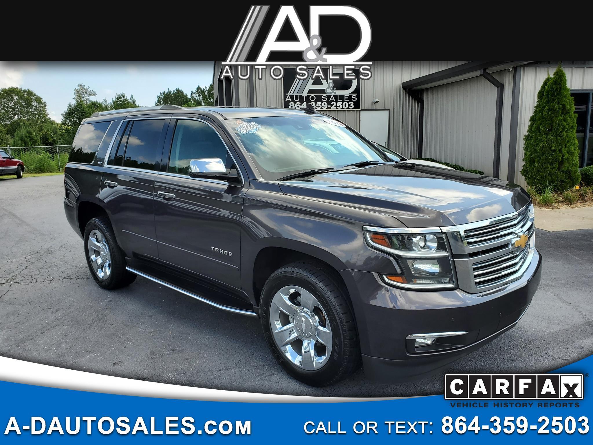 Chevrolet Tahoe 4WD 4dr LTZ 2016