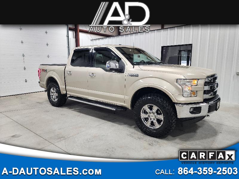 2017 Ford F-150 4WD SuperCrew 145" Lariat