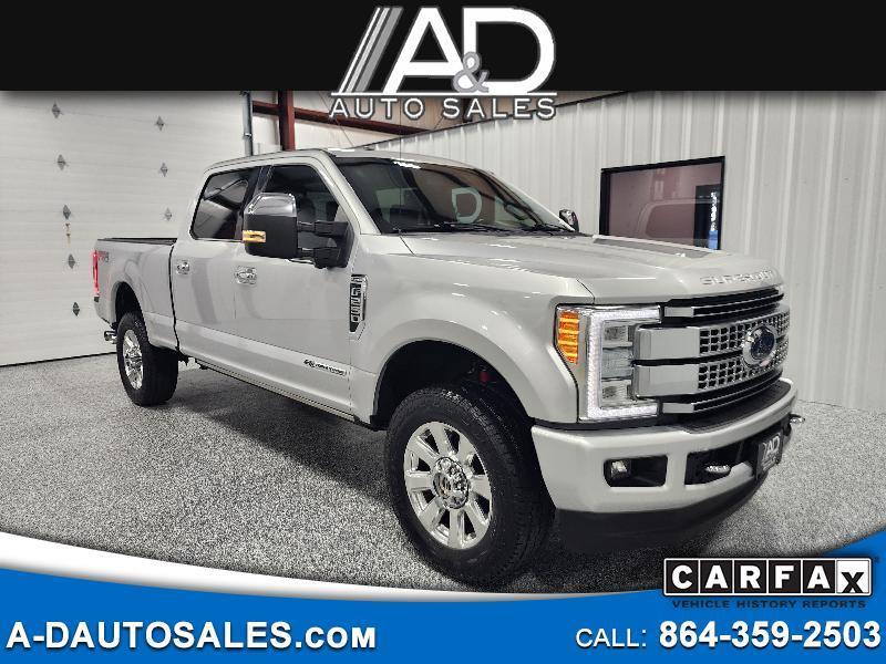 2017 Ford Super Duty F-250 SRW Platinum 4WD Crew Cab 6.75' Box
