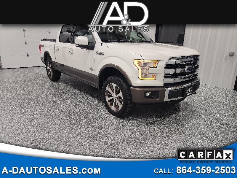 2015 Ford F-150 4WD SuperCrew 145" King Ranch