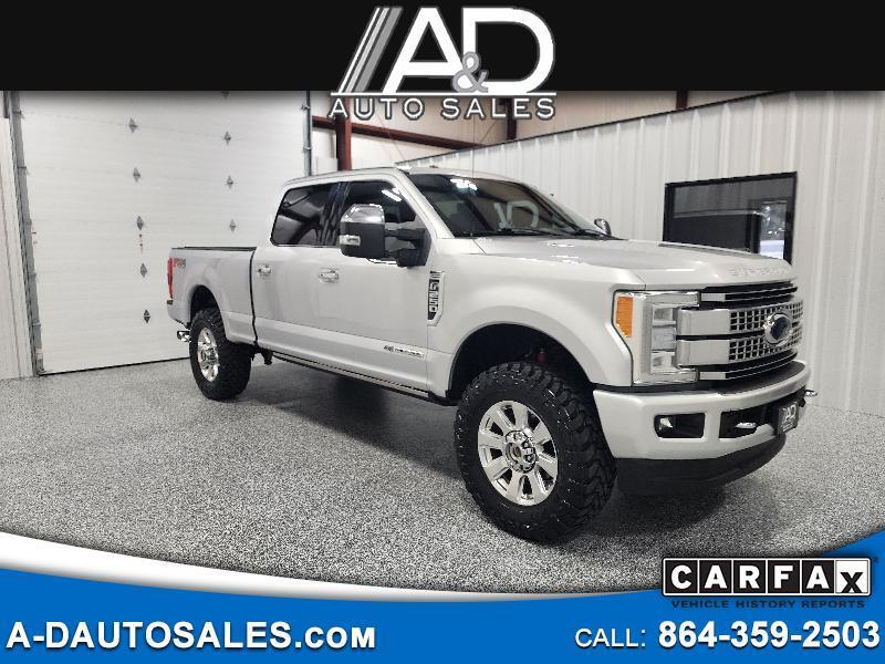 2017 Ford Super Duty F-250 SRW Platinum 4WD Crew Cab 6.75' Box